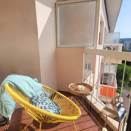 公寓 Splendide T2, 200m De La Mer, Climatise, Parking 滨海卡涅