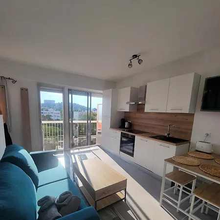 Splendide T2, 200m De La Mer, Climatise, Parking Cagnes-sur-Mer